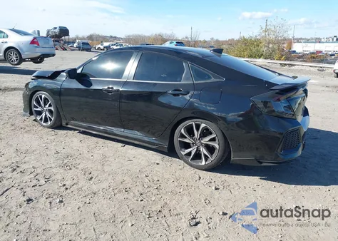 2018 Honda Civic Si z USA, uszkodzony, nr VIN 2HGFC1E54JH702347